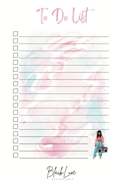 Boombox To Do List