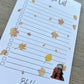 Autumn To Do List