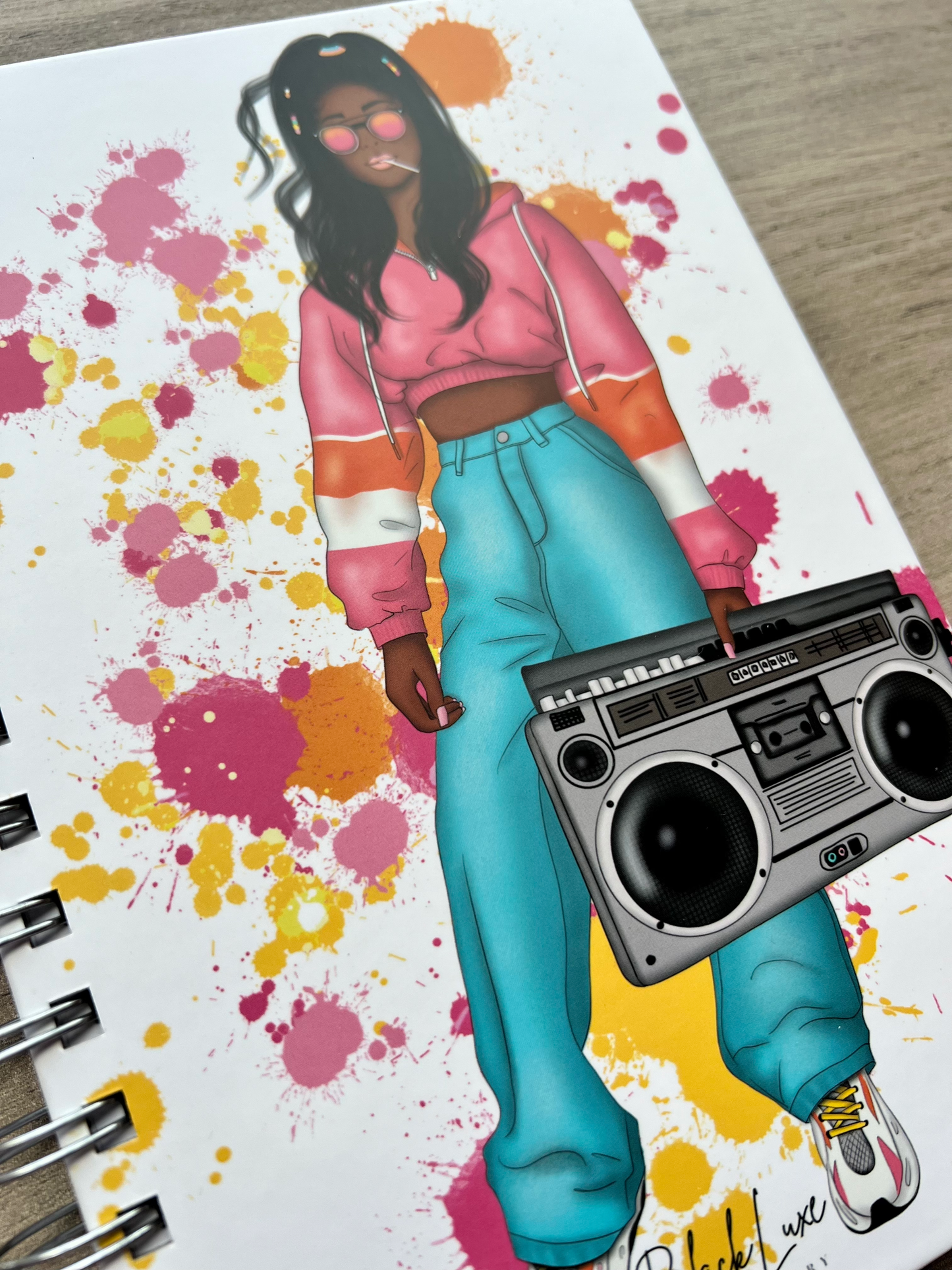 Boombox Notebook